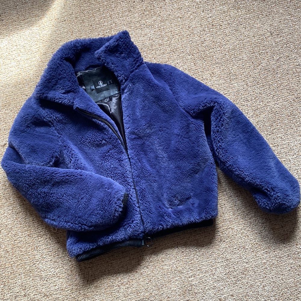 Volcom Fuzzy Fresh Bomber Jacket - image 2